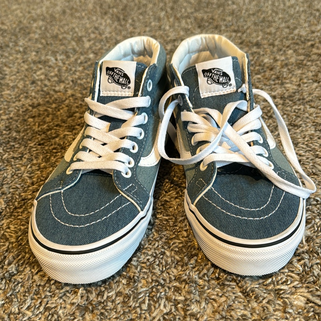 Denim Van Sneakers Brand New